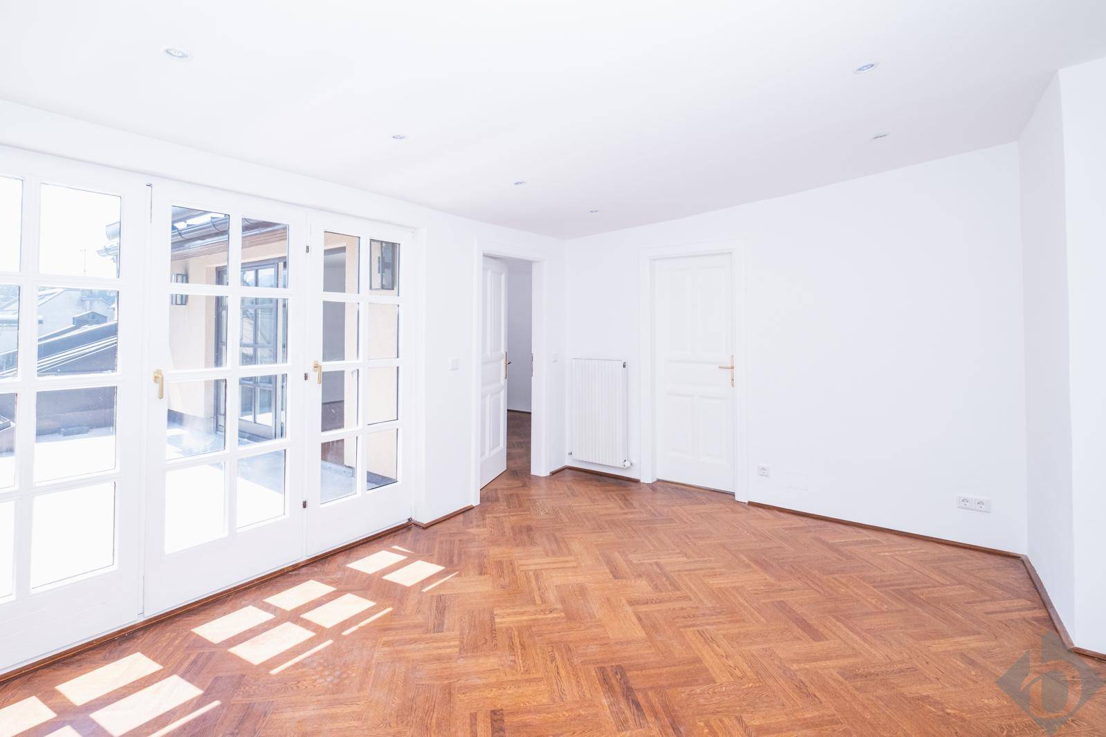 Dachgeschoß mit Zugang zur Dachterrasse
