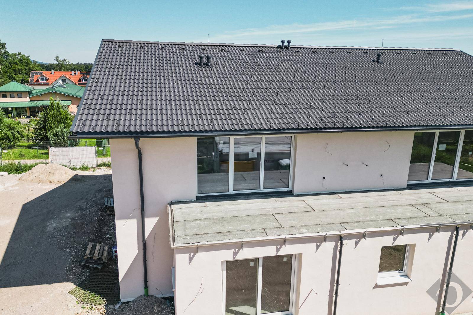 Blick auf die Terrasse
