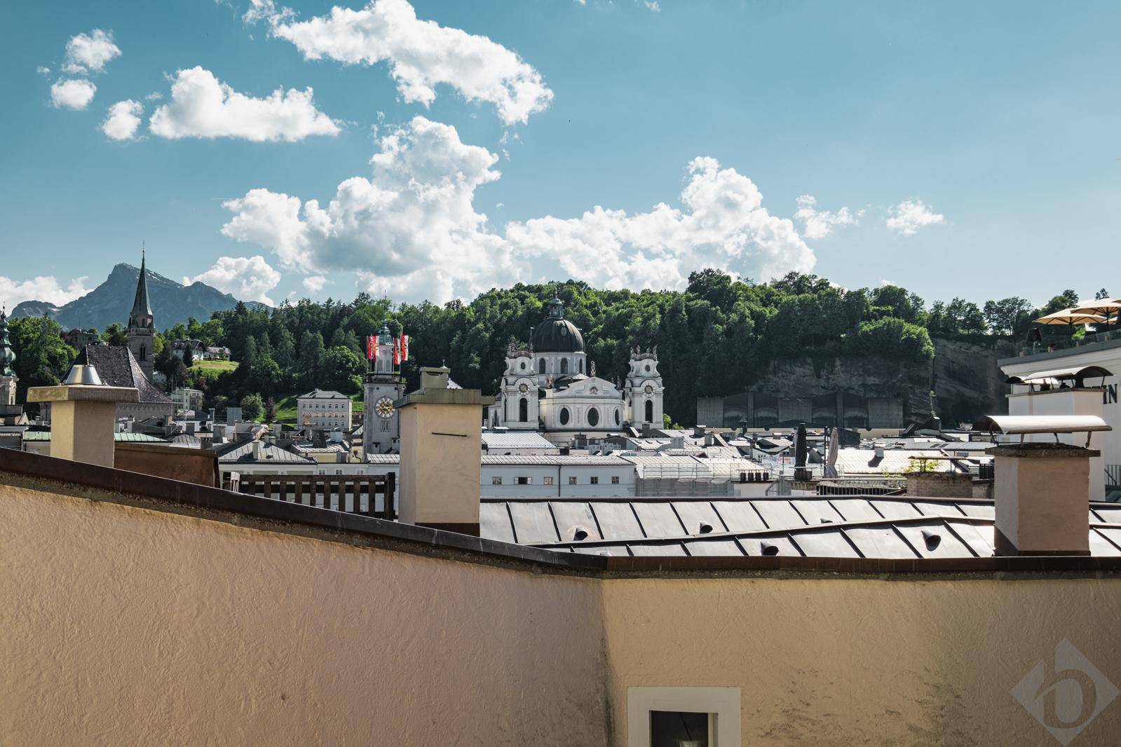 Ausblick von der Terrasse