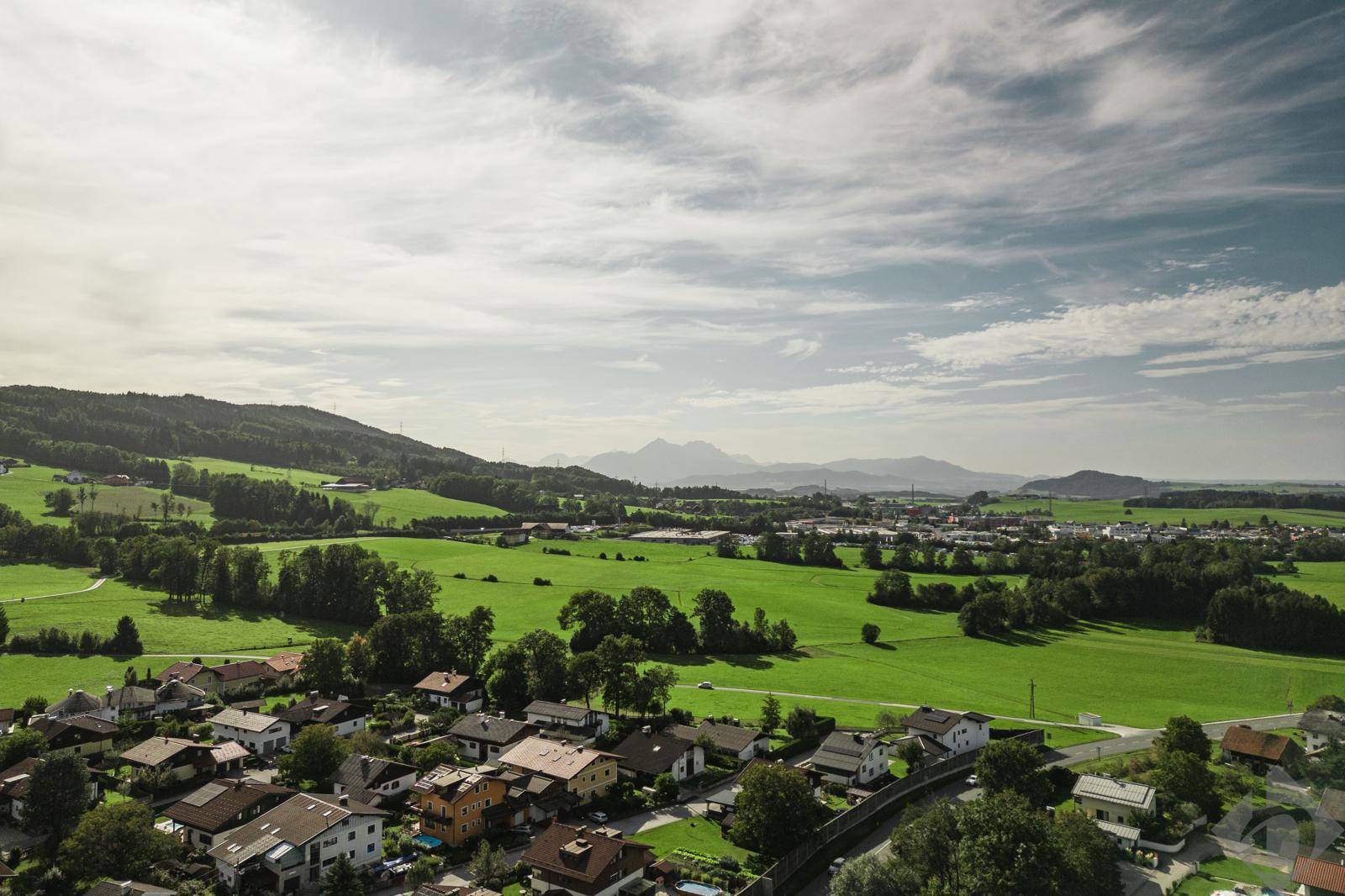 Blick nach Salzburg