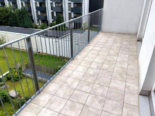 ruhiger balkon 11m²