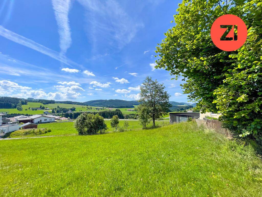 Attraktives Baugrundstück in ruhiger Ortsrandlage von Zwettl an der Rodl ca, 1000m² - Mehr