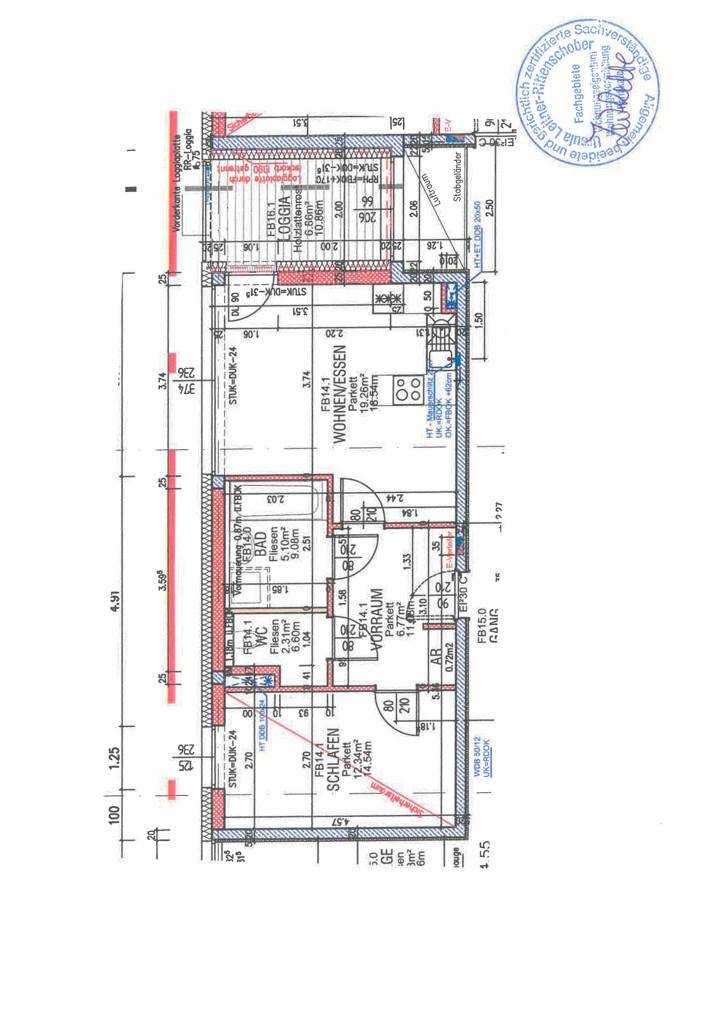 Grundrisspläne_LindengasseTop18,24,30,36
