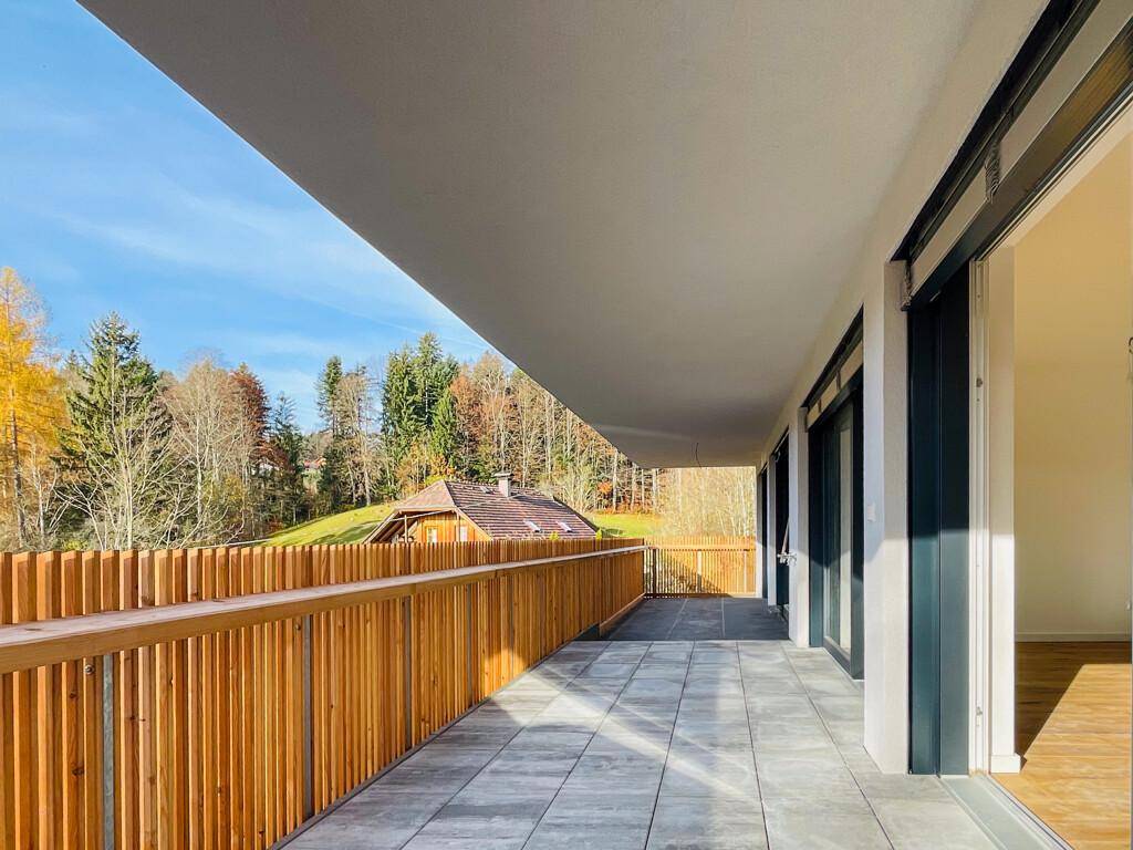 Exklusive, barrierefreie Terrassenwohnung mit Dachgarten und einzigartigem Ausblick im Almtal – pohled 2