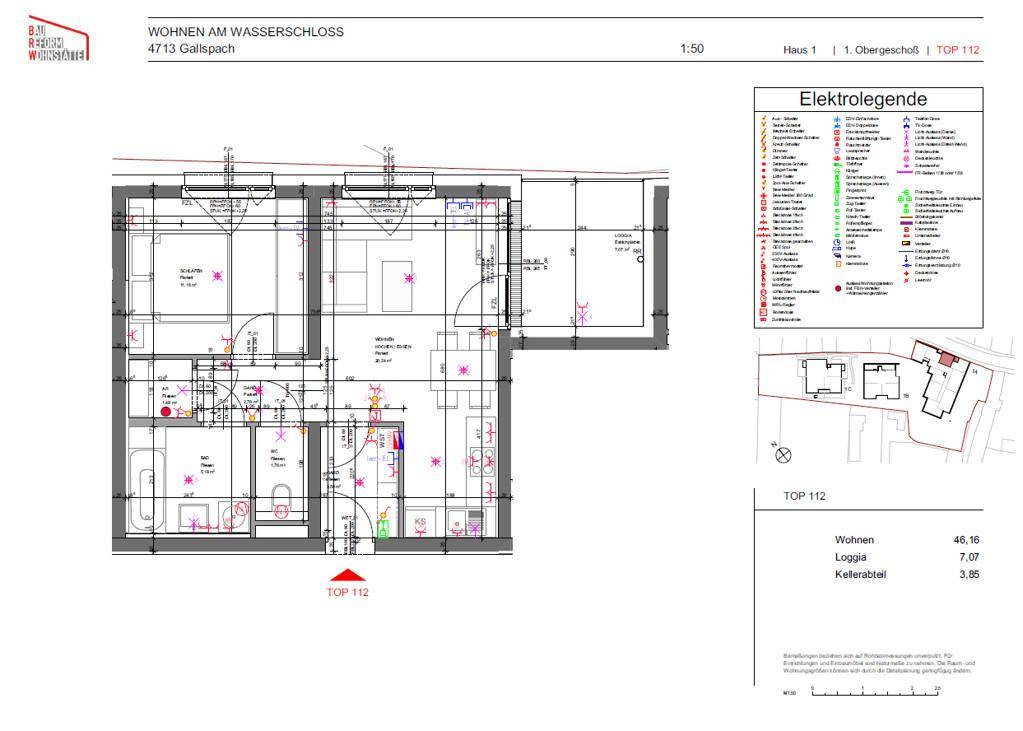 Grundriss Top 112