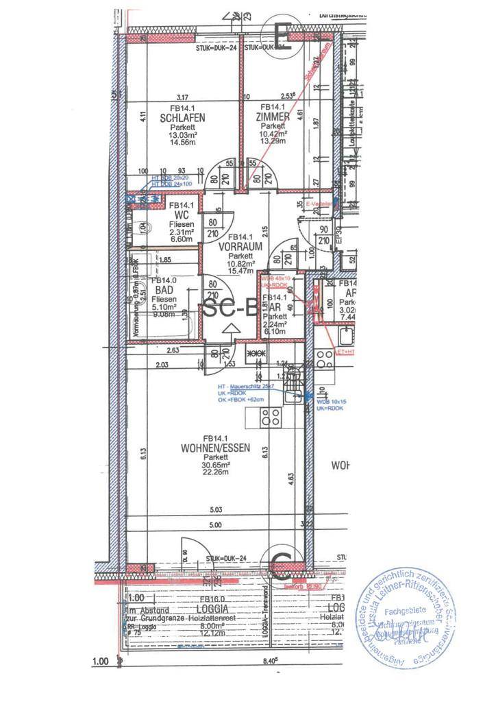 Grundrisspläne_LindengasseTop4,7,10,13