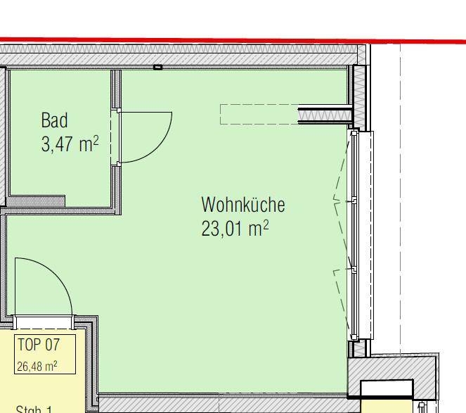 1-Zimmer-Wohnungen mit hochwertiger Ausstattung und Küche - Ansicht 5