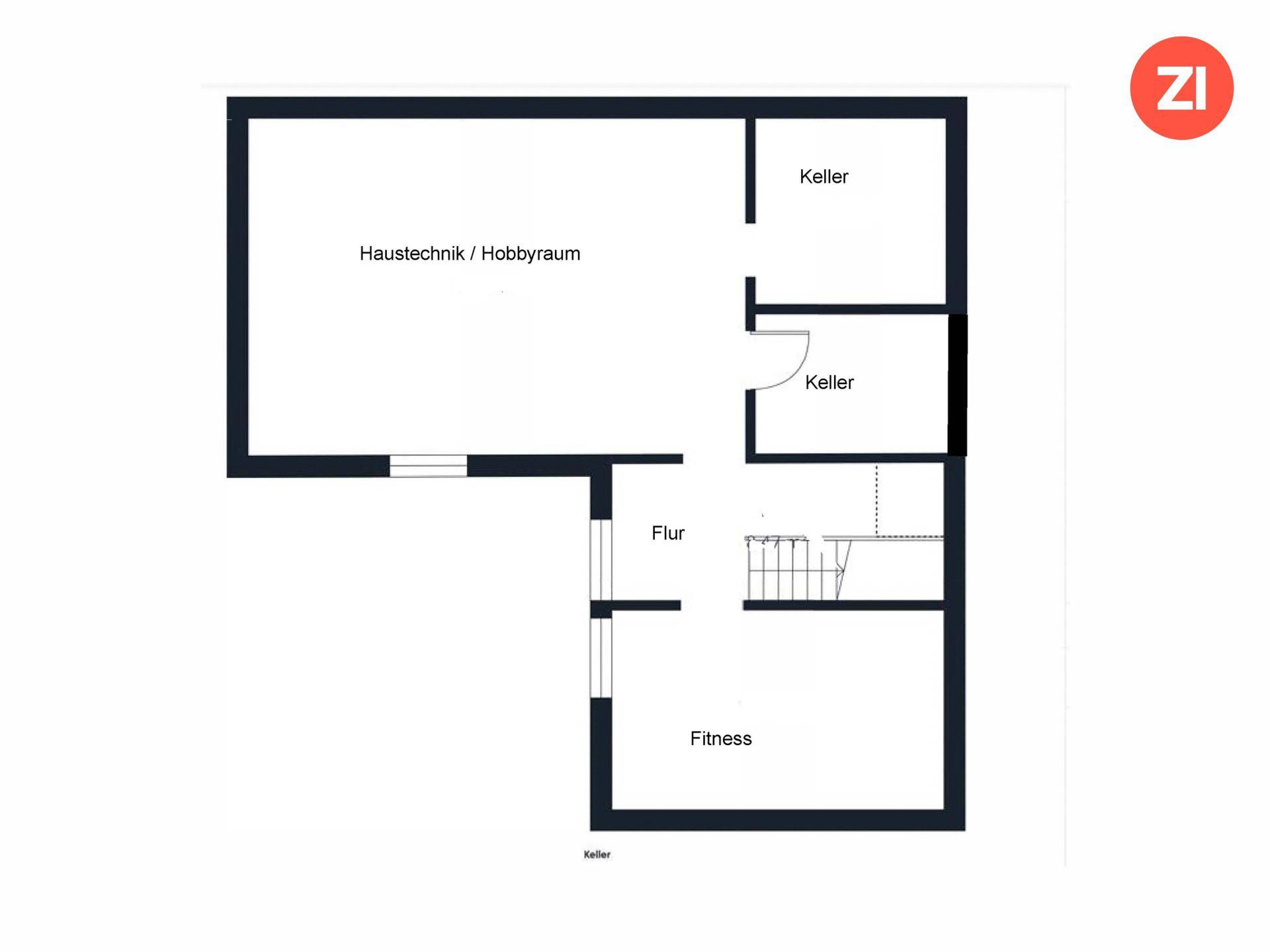 Plan Kellergeschoß