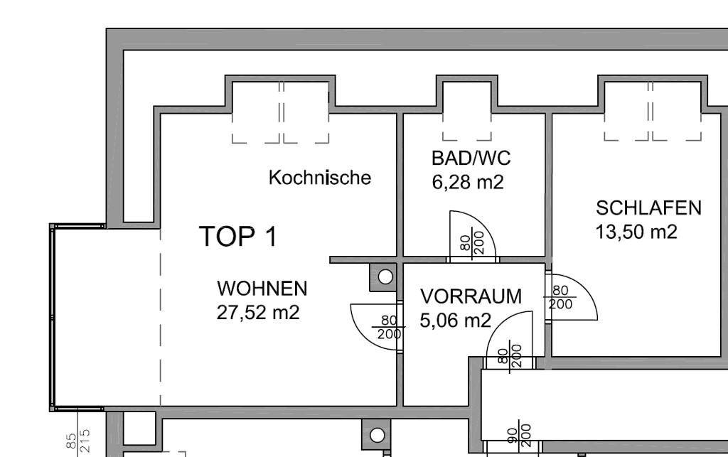 Grundriss Top 1