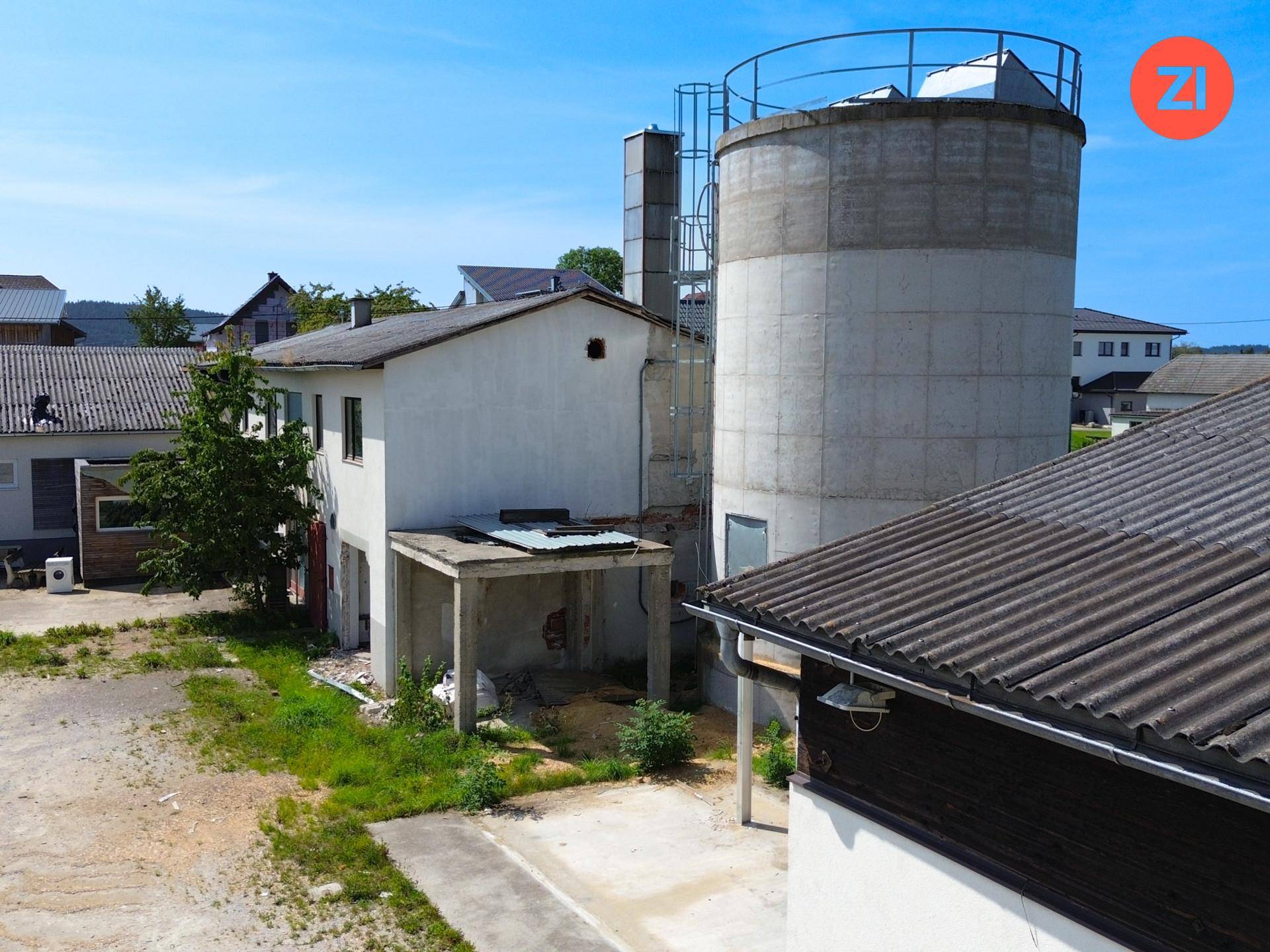 Silo für Hackgut