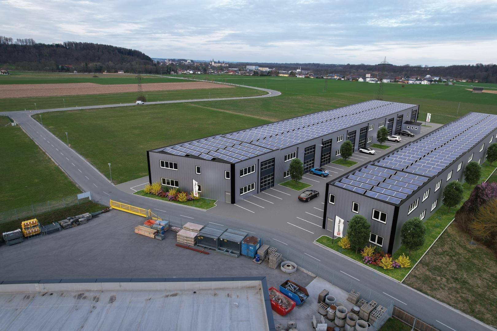 KURZZEITMIETE MÖGLICH! Betriebs-/ Produktions- oder Lagerhalle mit ca. 99 m² Fläche im Business Park Regau , 1A-Lage, Nähe A1 Westautobahn - SOFORTBEZUG (Top 05b) - Näkymä 6