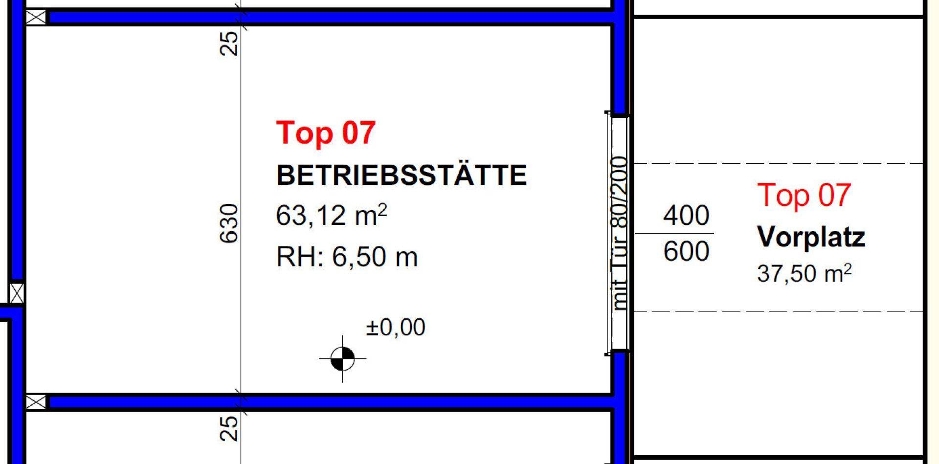 KAUF / MIETE: Betriebs-/Produktions- oder Lagerhallen mit Flächen von 63 - 120 m² zu verkaufen / vermieten in Vöcklabruck / Nähe Varena (Top 7) - Mehr