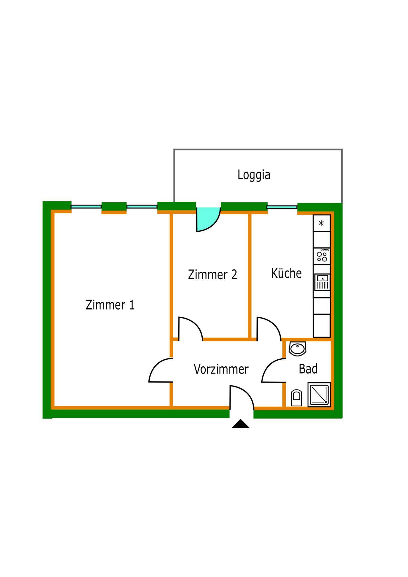 Grundrissplan