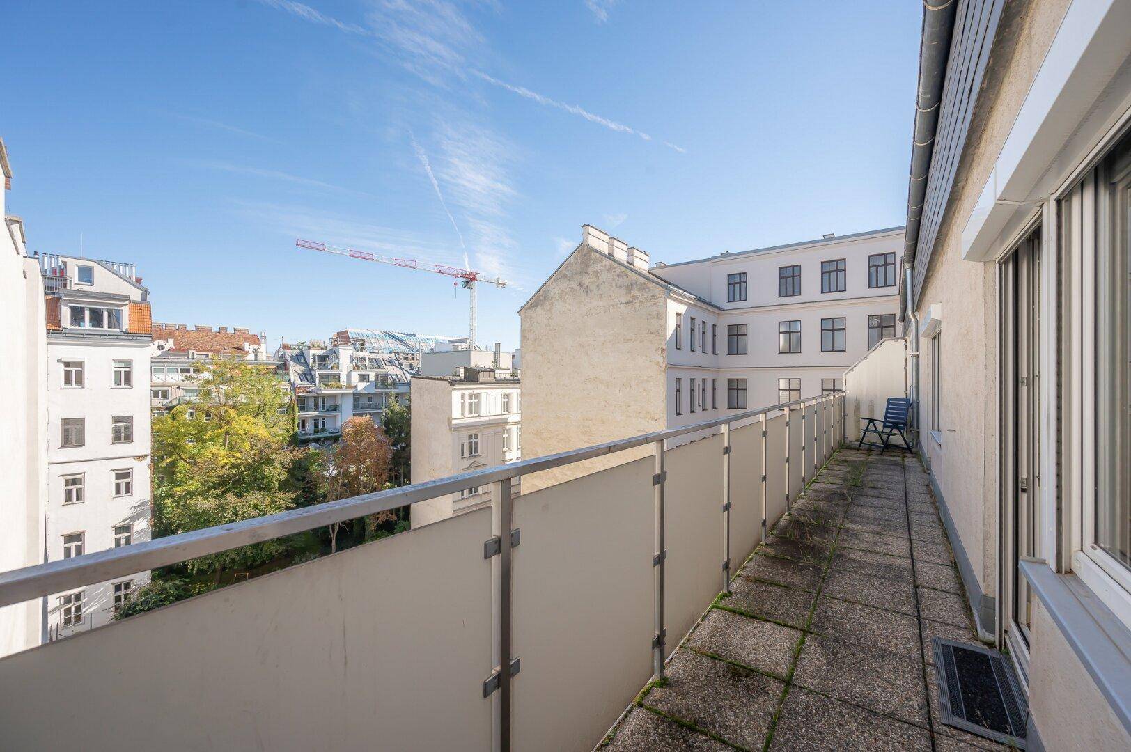 Terrasse Zugang vom Schlafzimmer