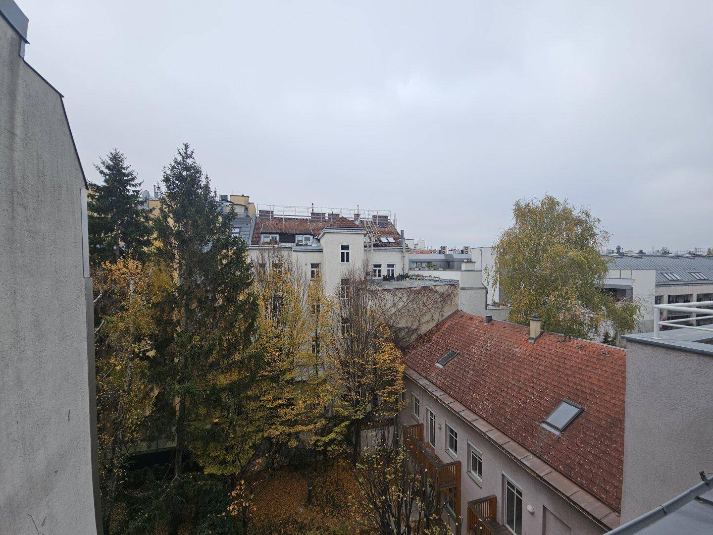 Ausblick vom Schlafzimmer 1