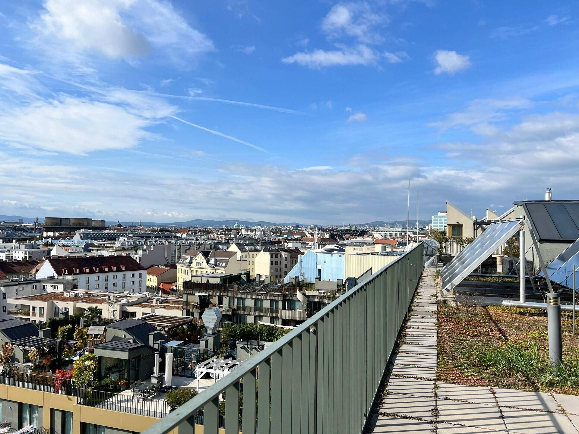 Ausblick Dachterrasse