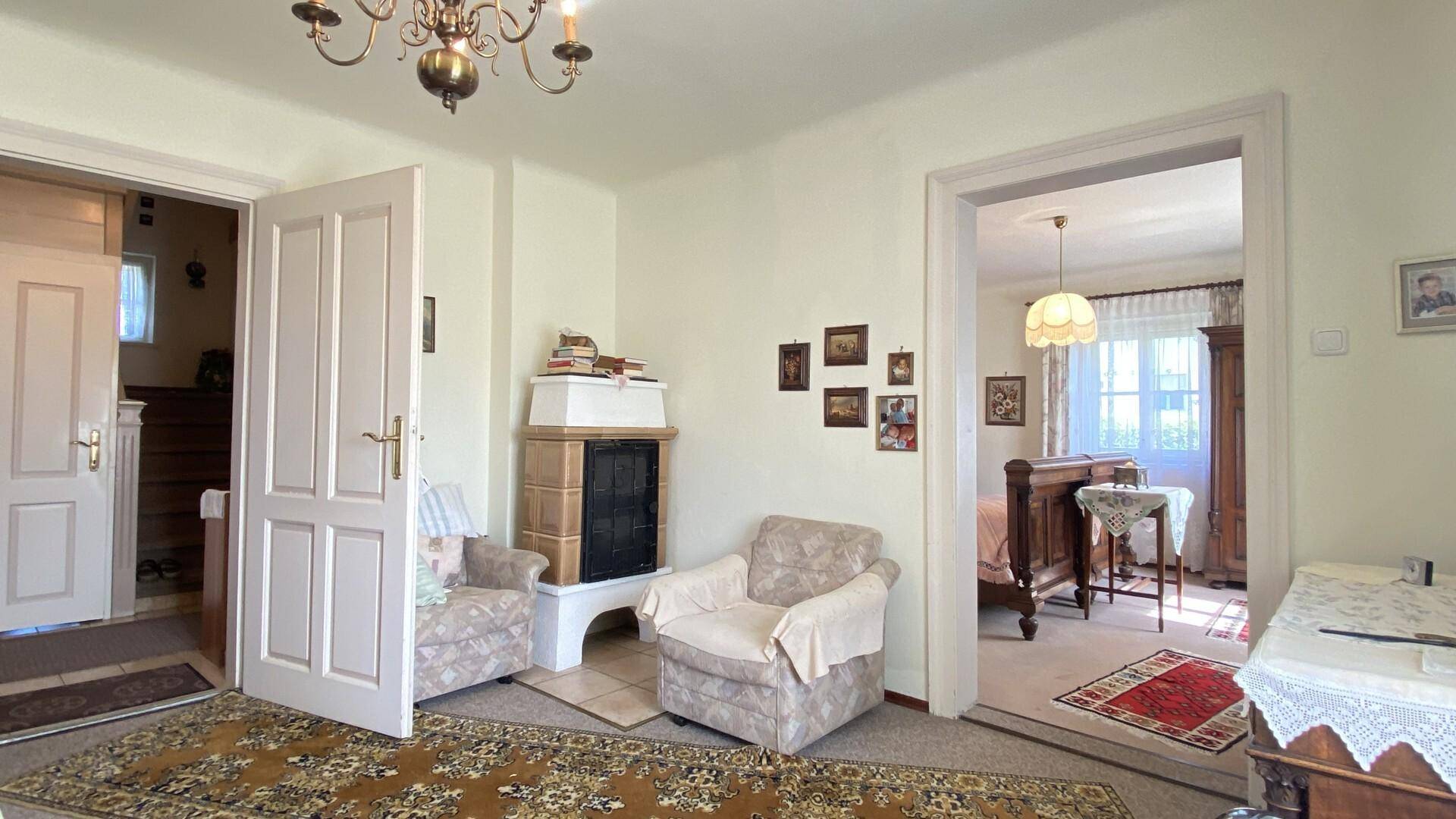 Kachelofen Wohnzimmer 1