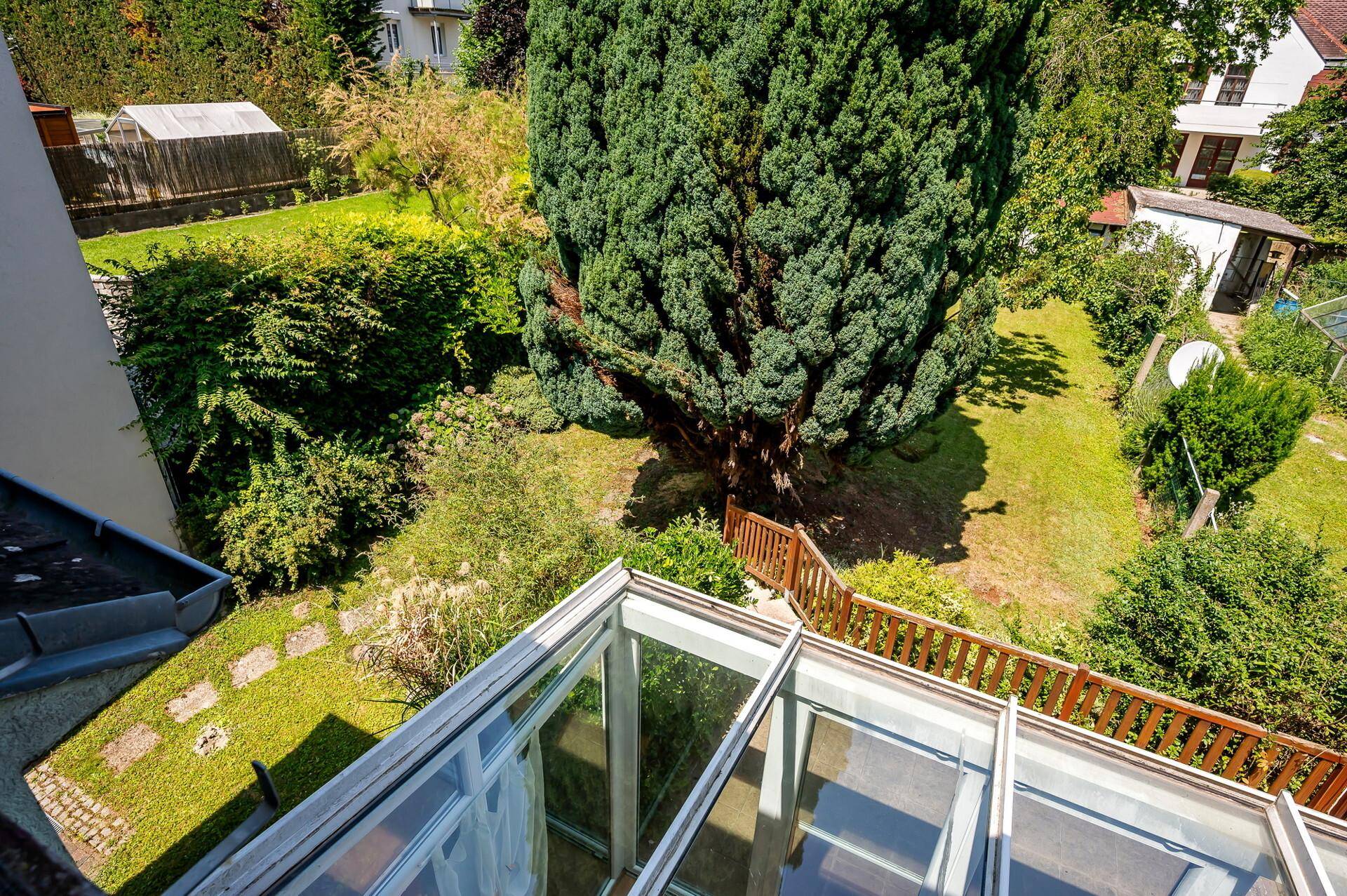 Ausblick Garten