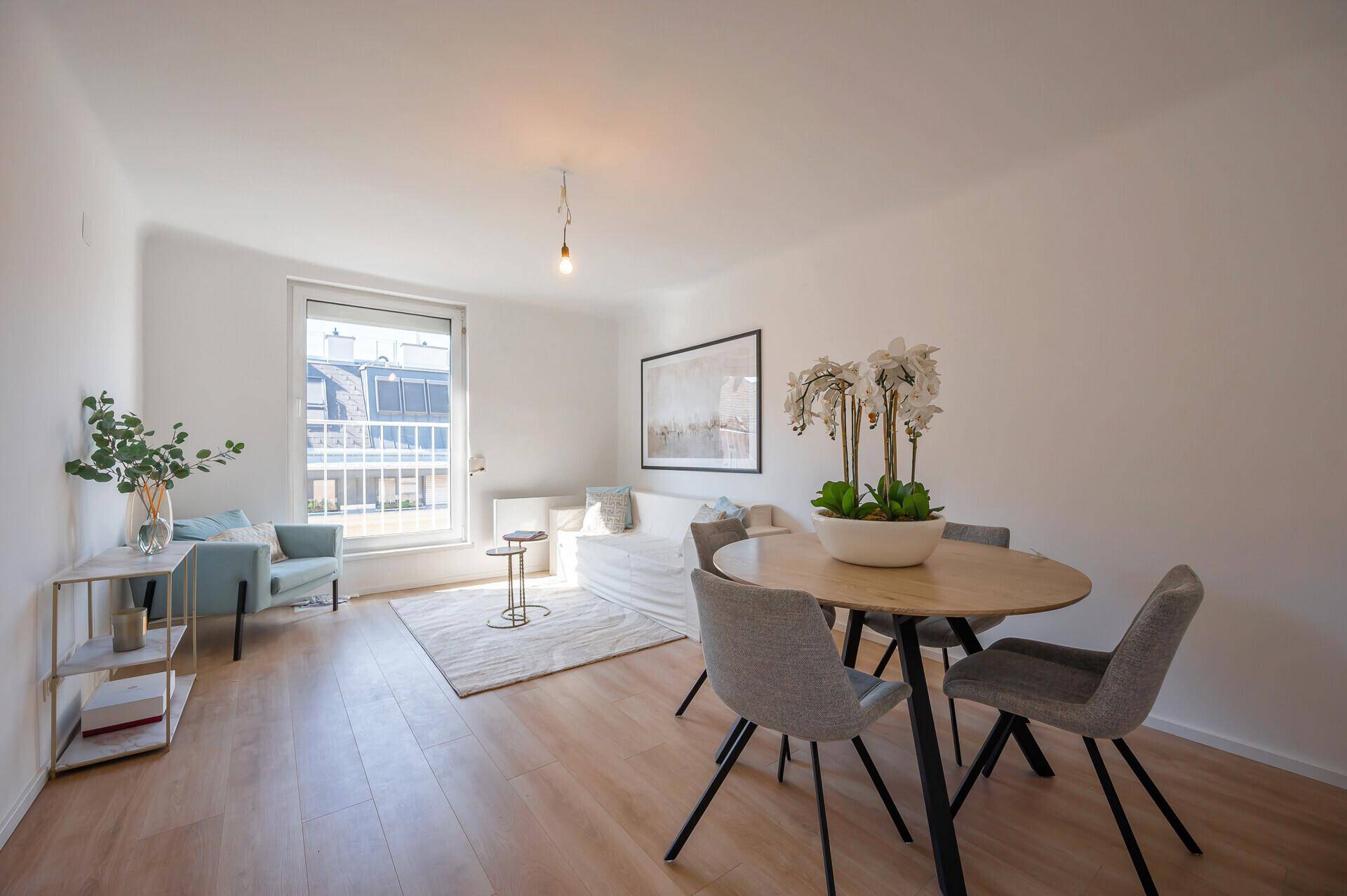 Generalsanierte 2-Zimmer-Wohnung im 6. Liftstock | Nähe Sachsenpark &amp; Augarten - Ansicht 3