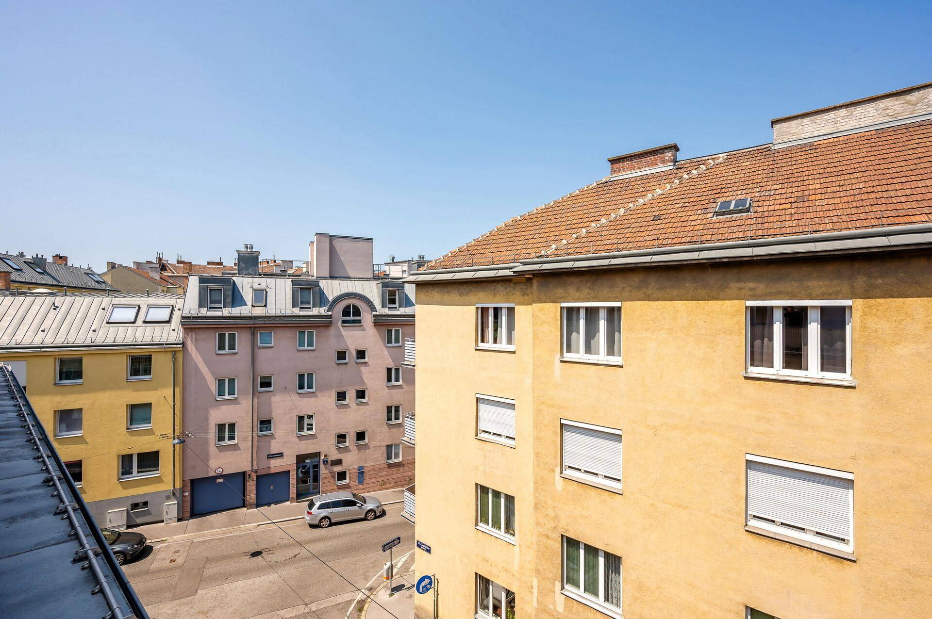 Ausblick Balkon