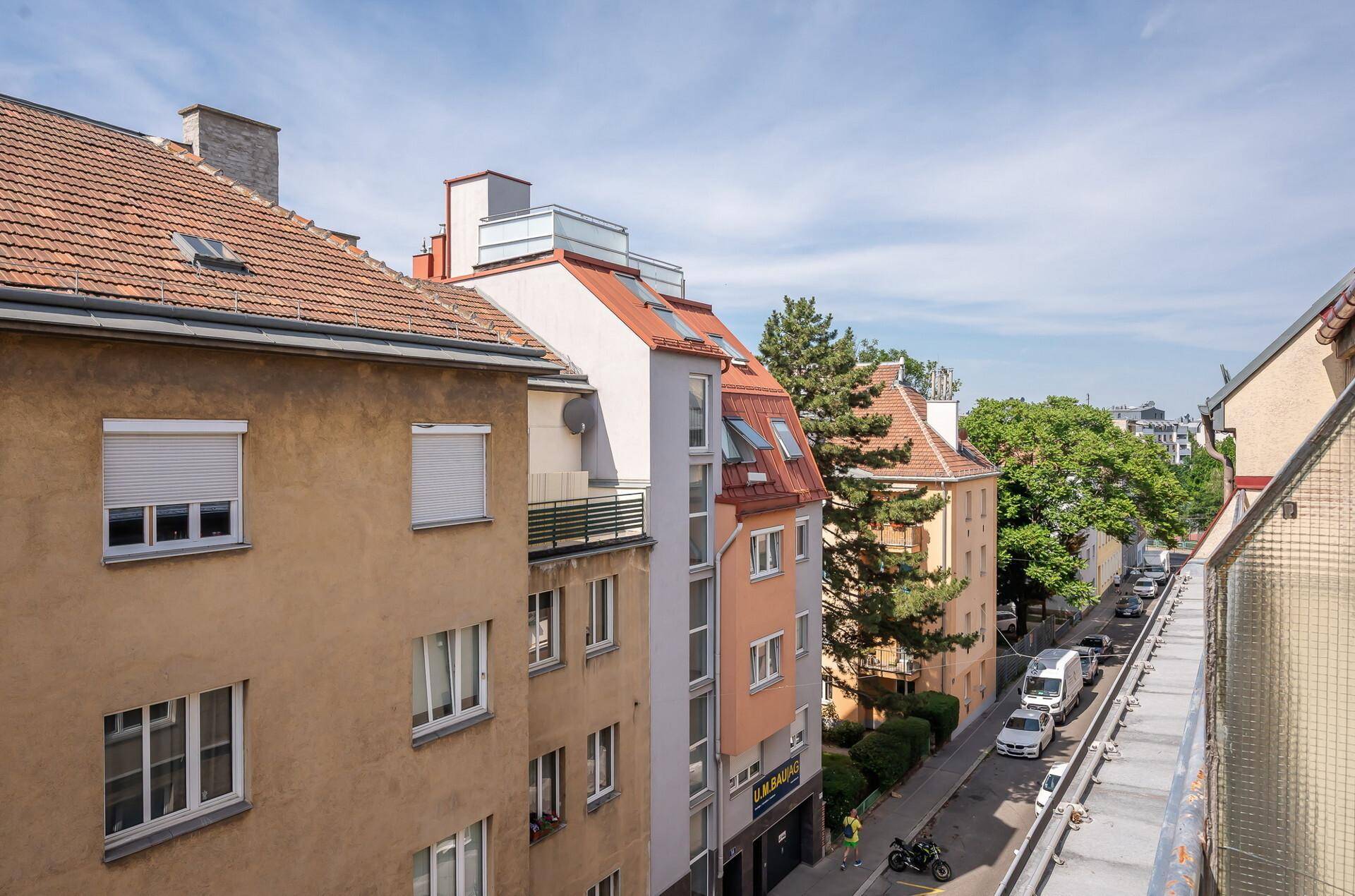 Ausblick Balkon