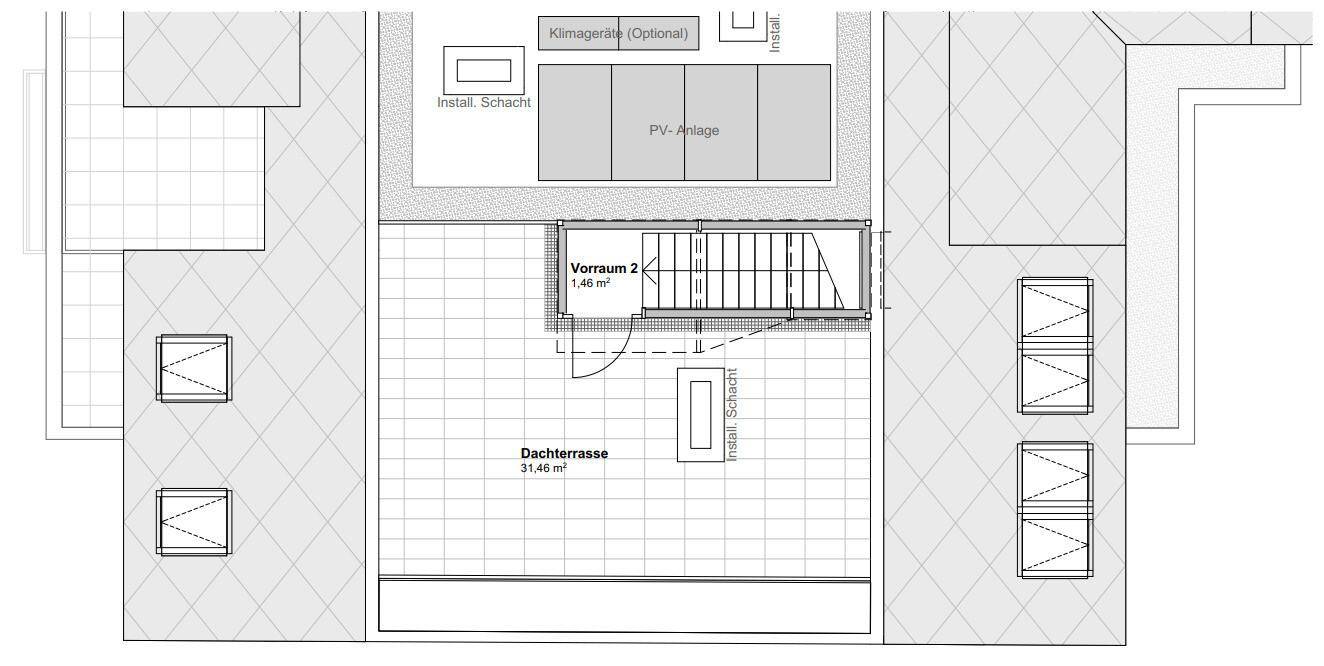 Dachterrasse Top 40