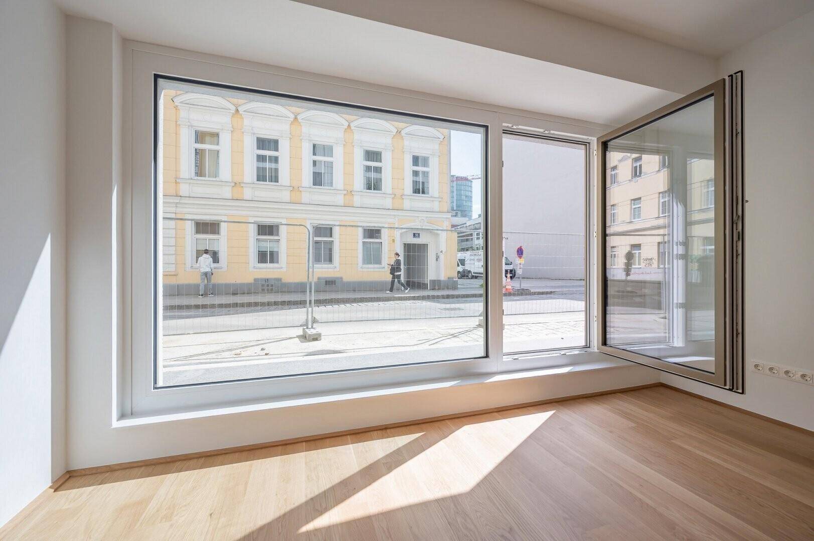 Ausblick Atelierzimmer