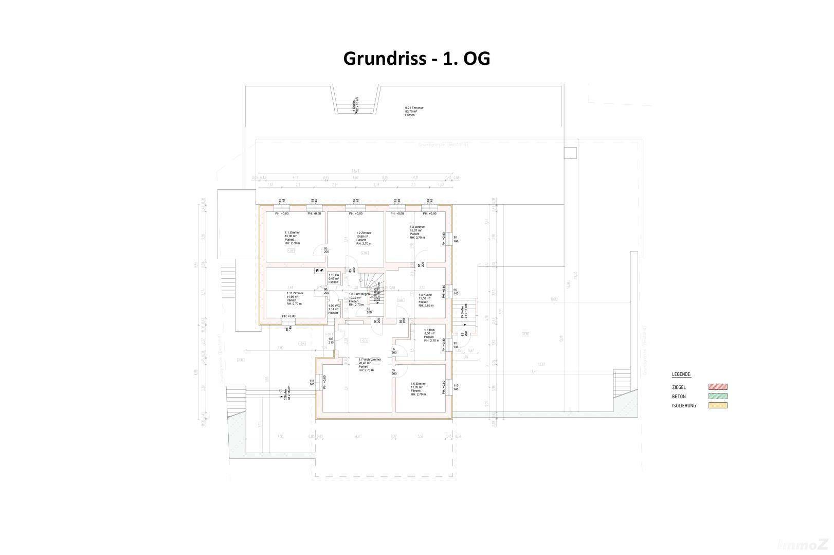Grundriss 1. OG