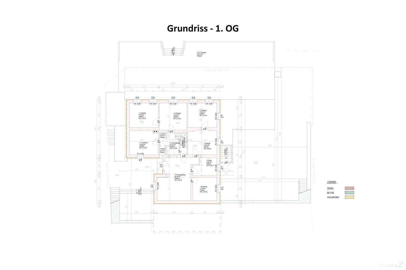 Grundriss 1. OG