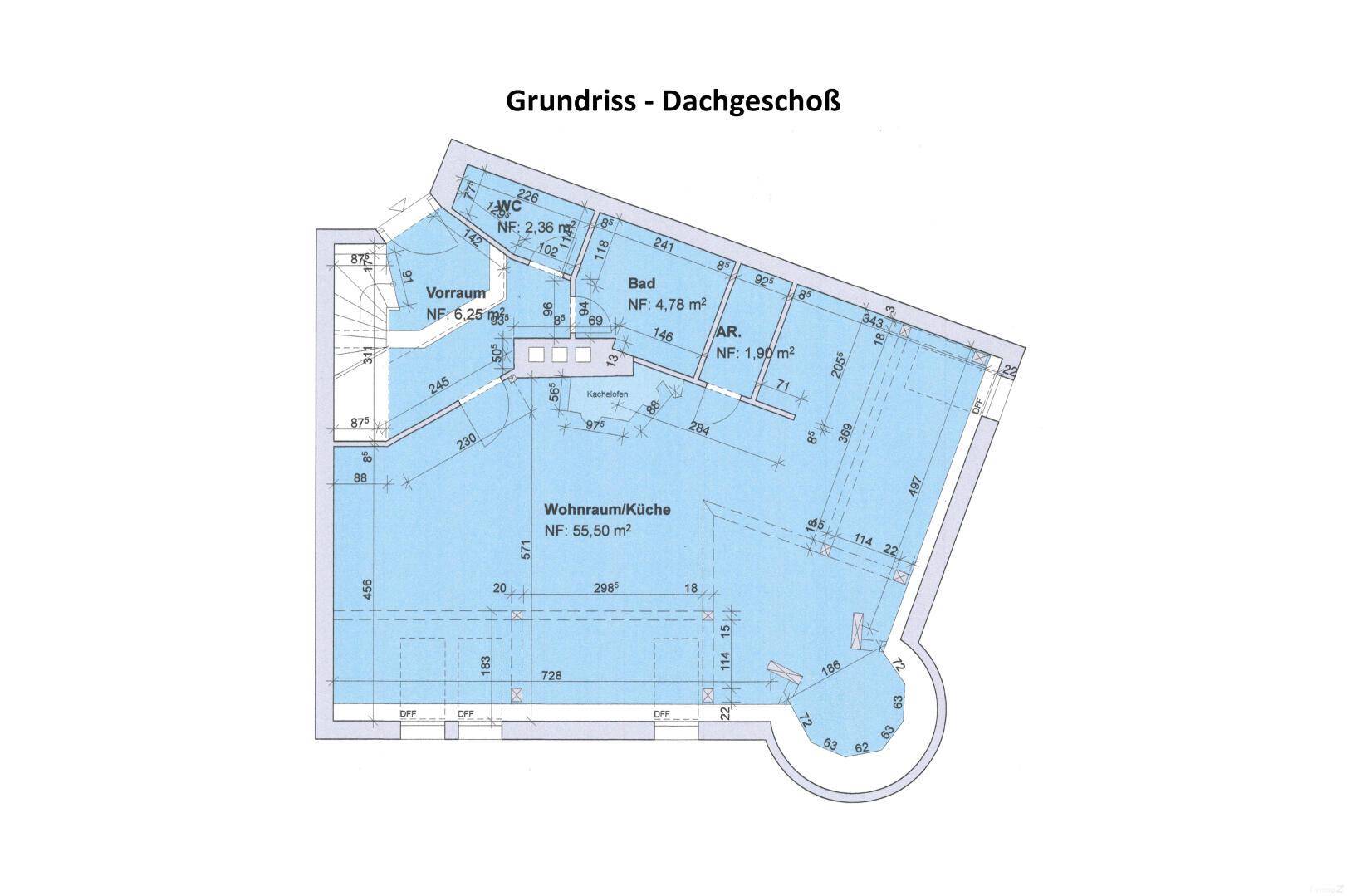 Grundriss DG