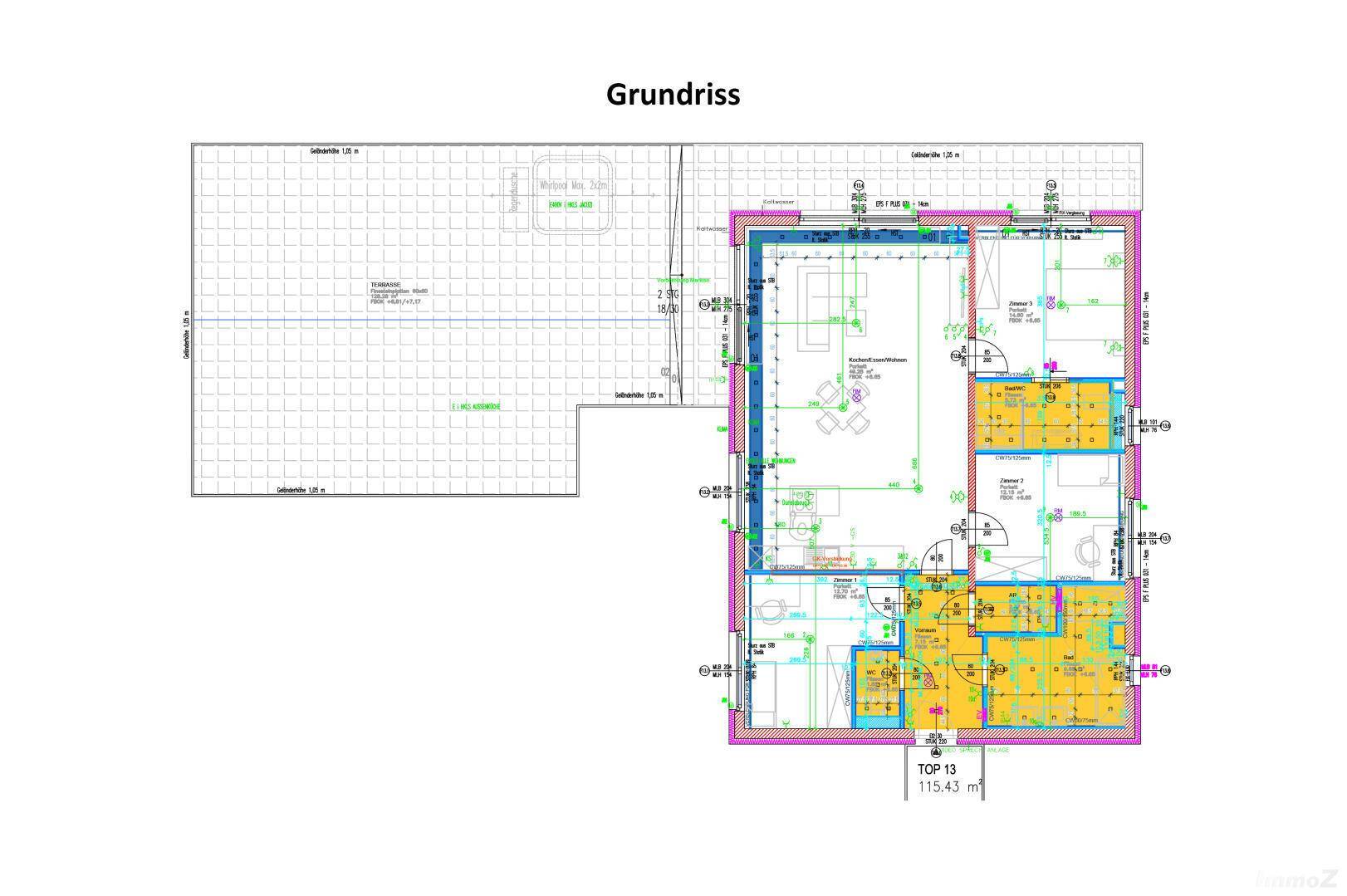 Grundriss Top 13