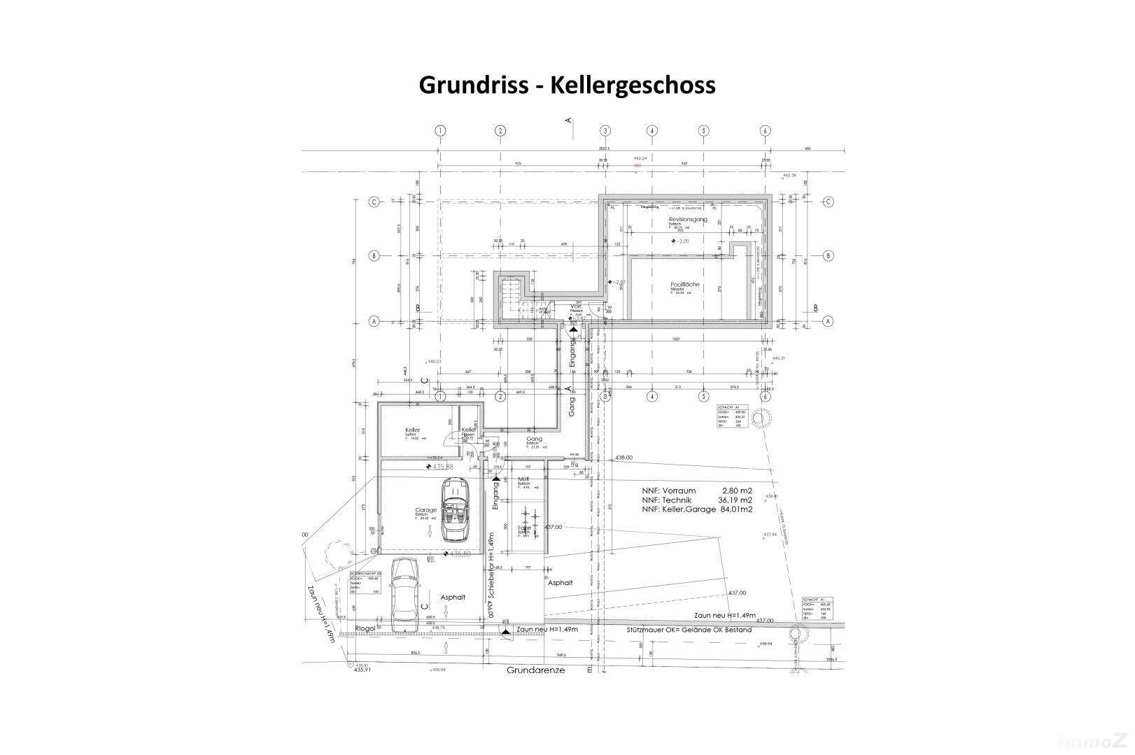 Grundriss Kellergeschoss