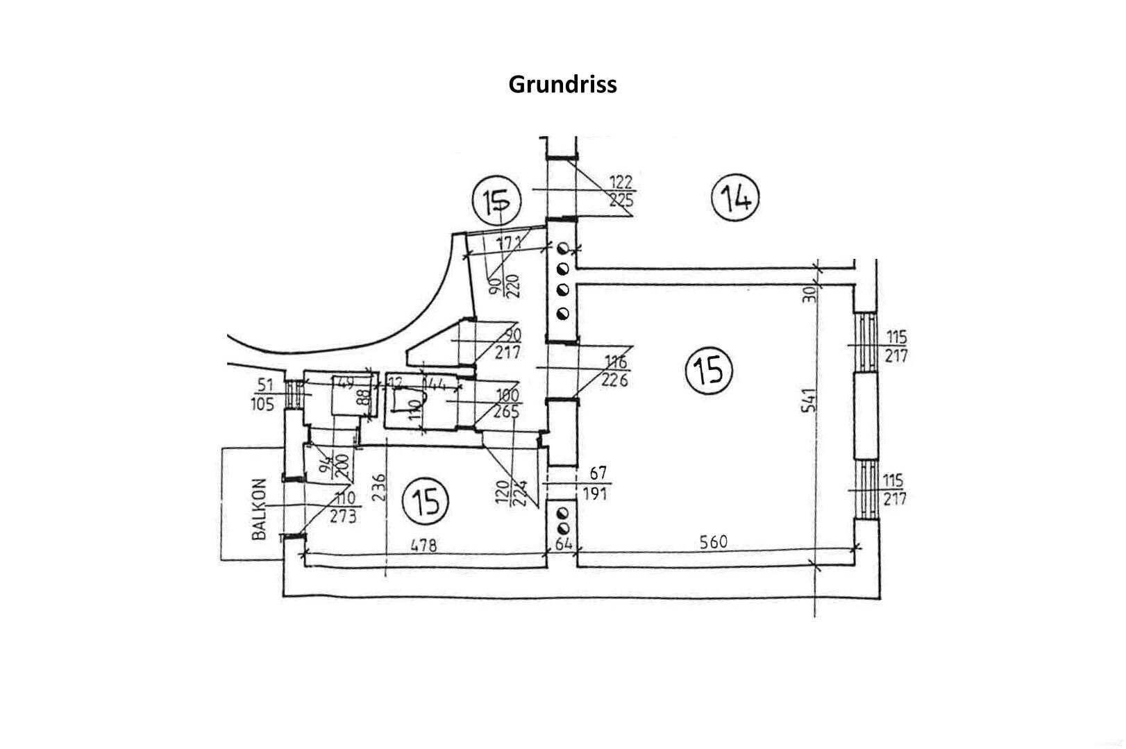 Grundriss Top 15