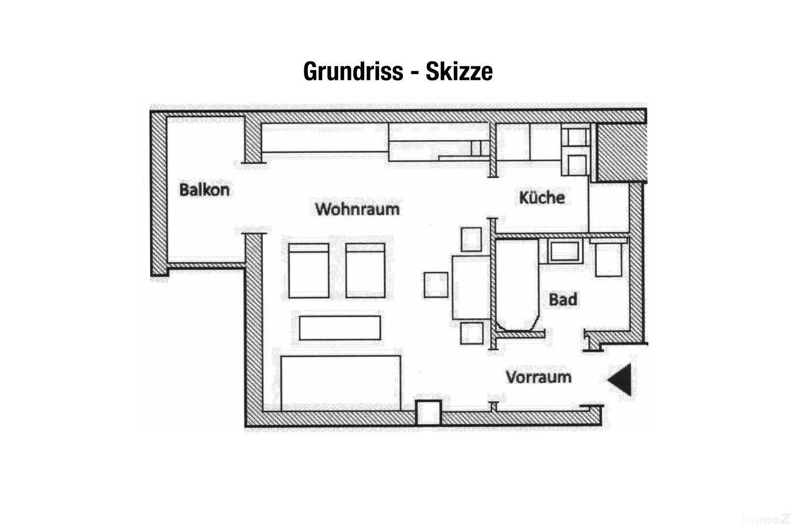 Grundriss Skizze