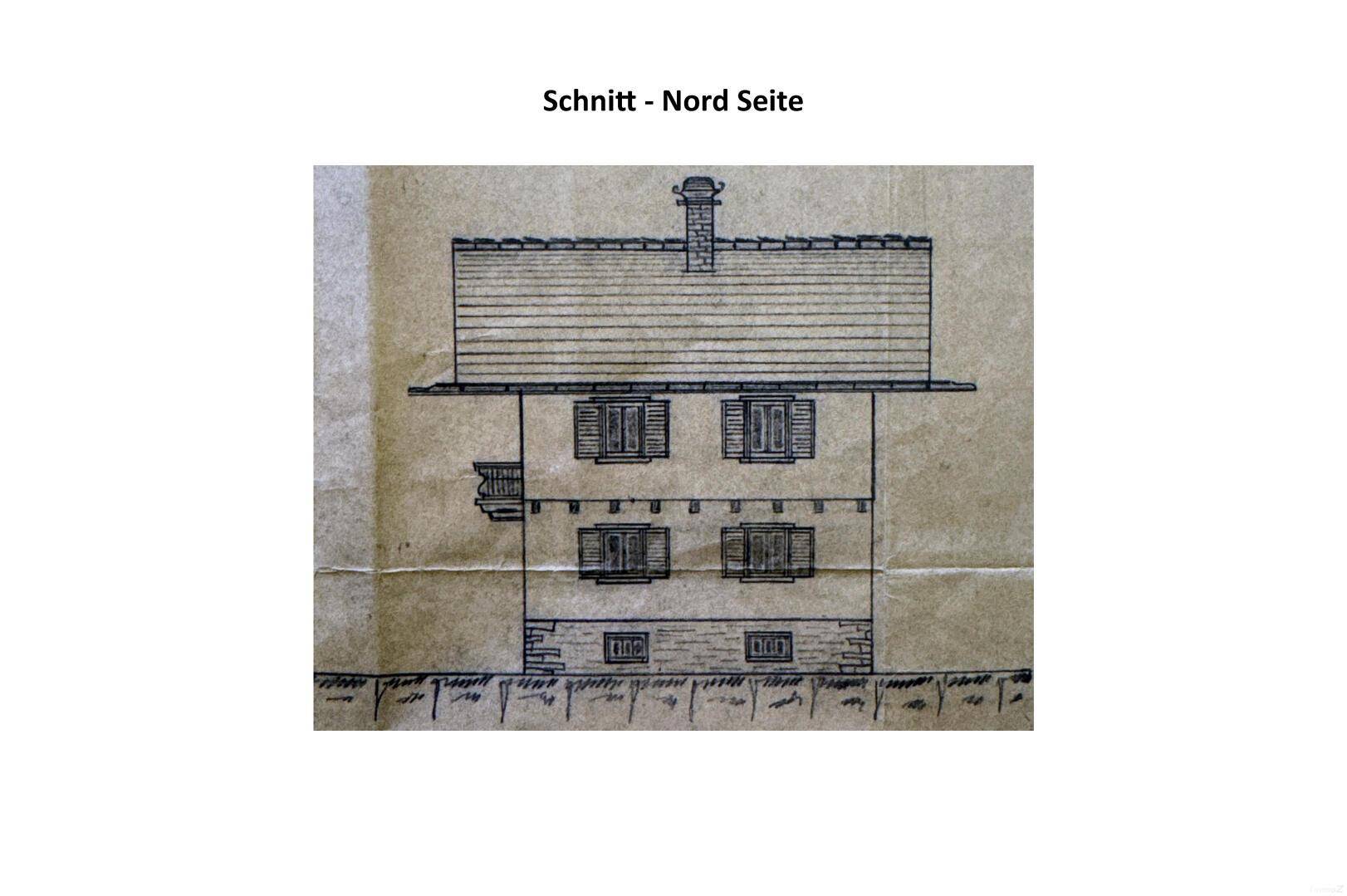 Schnitt Nord Seite