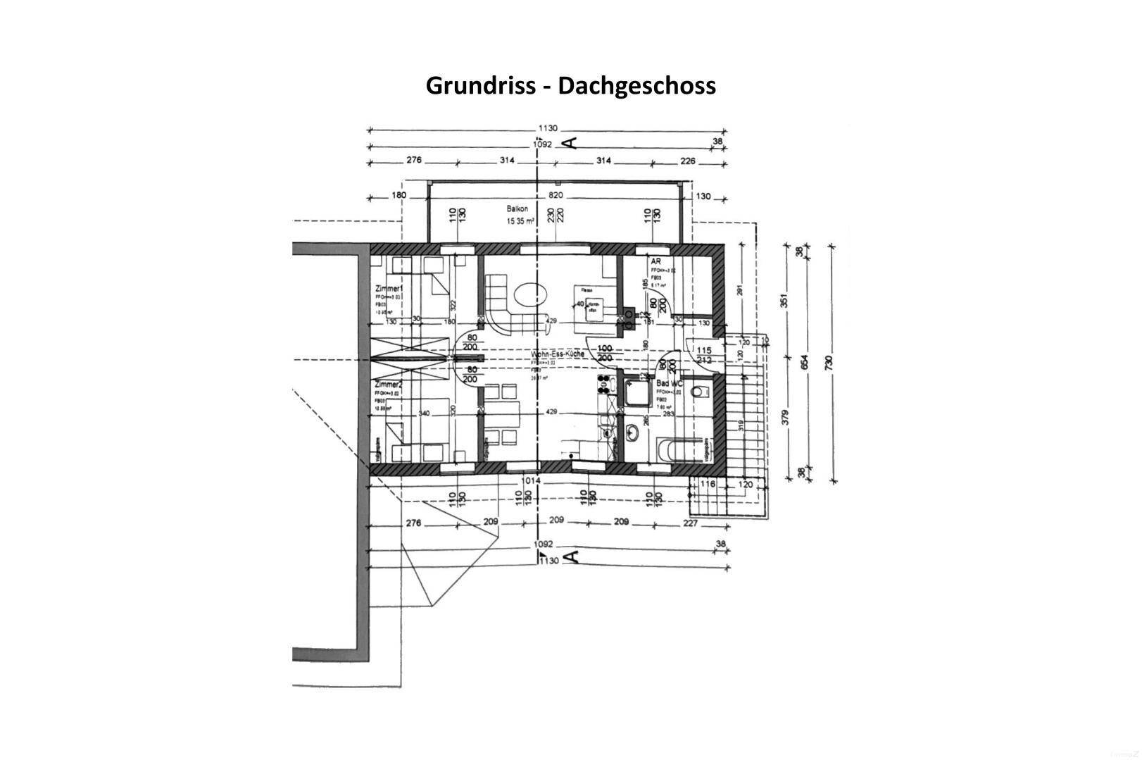 Grundriss - DG 2008