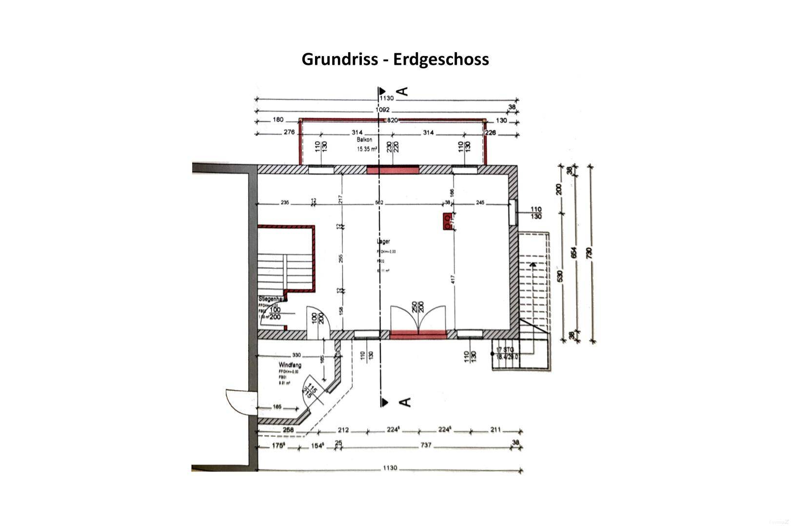 Grundriss - EG 2008