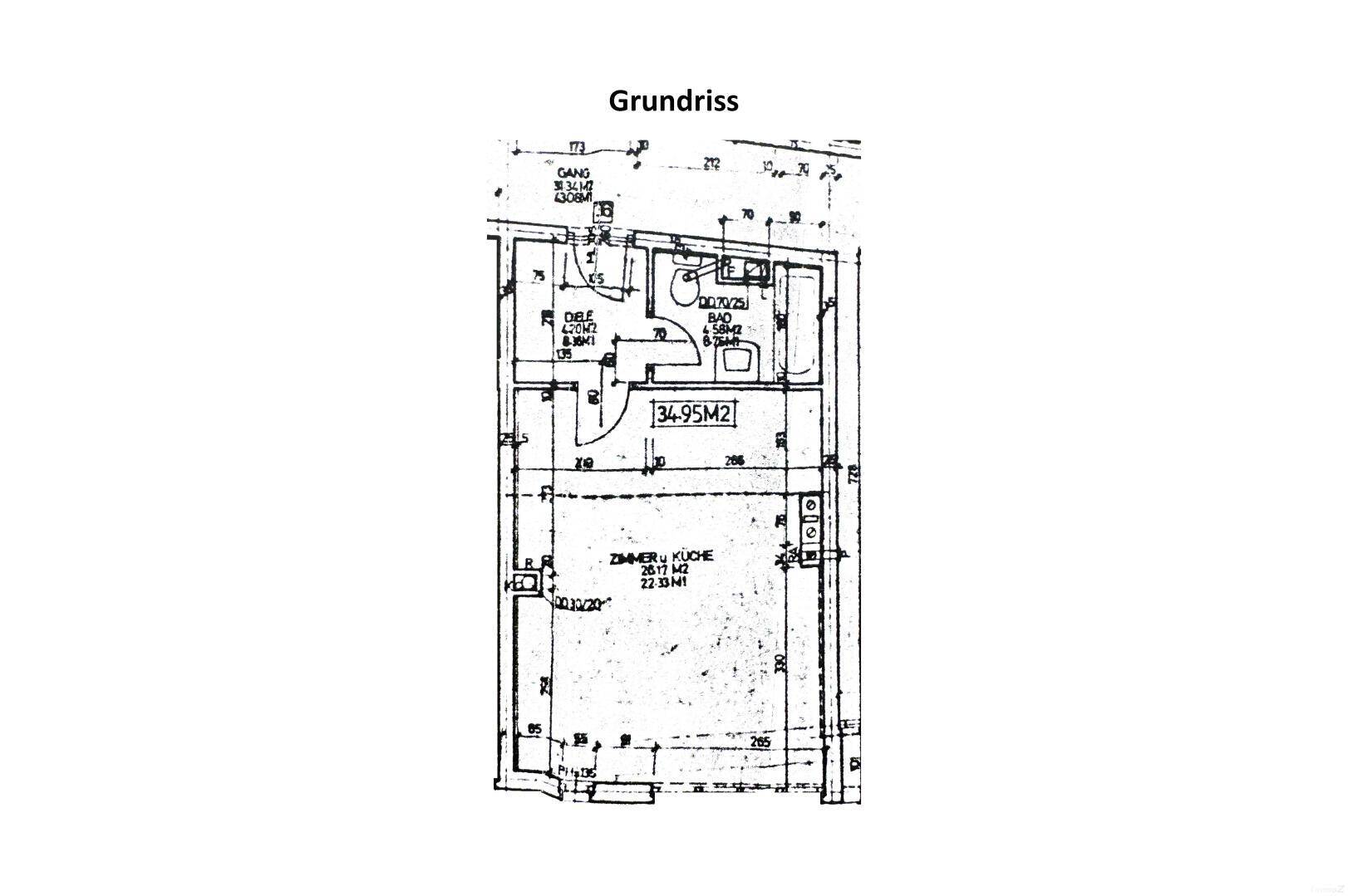 Grundriss quer