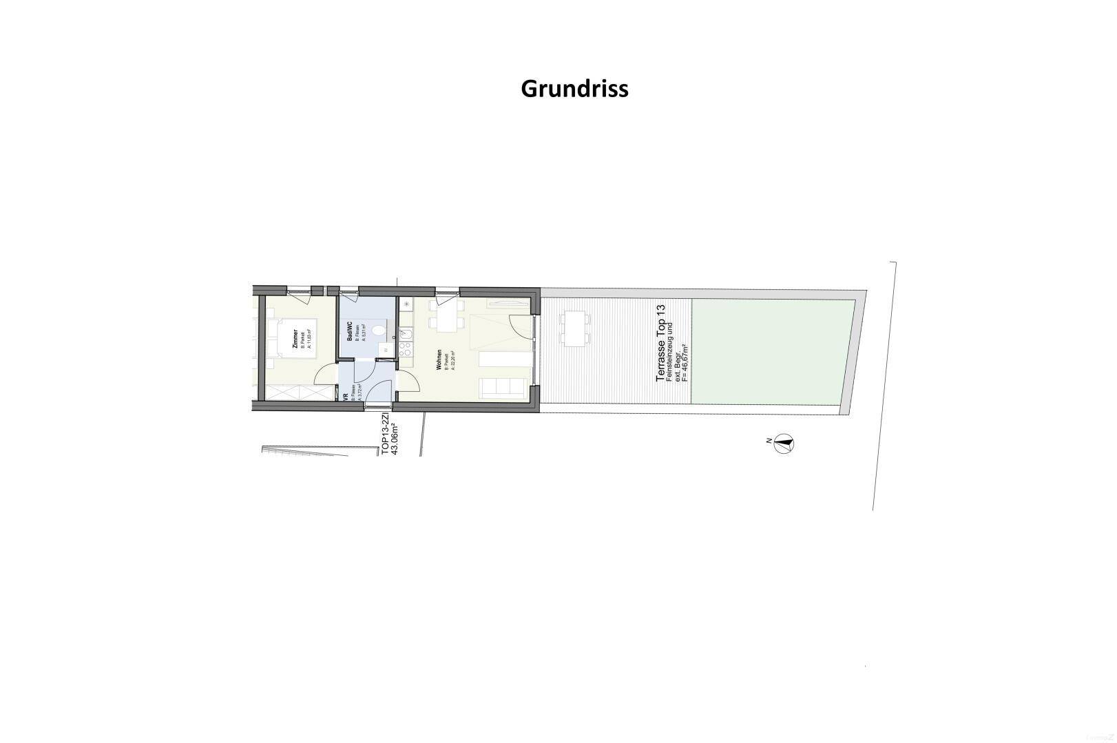 Grundriss Top13