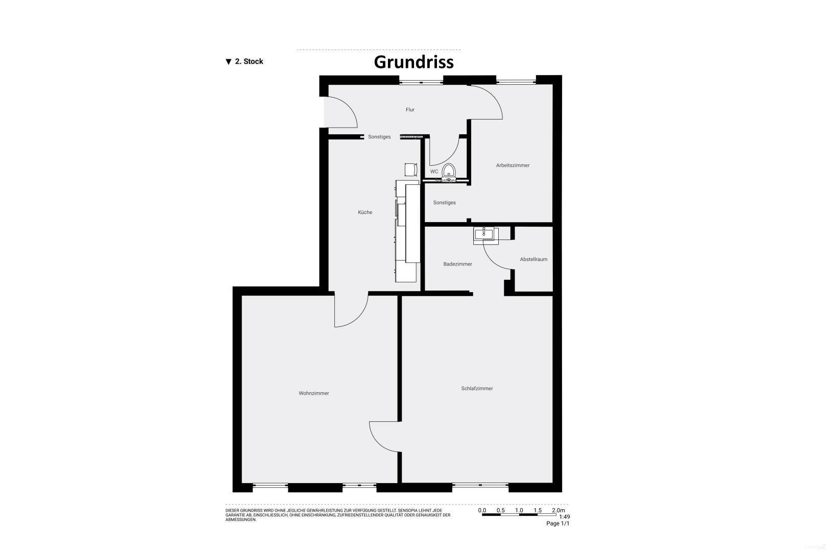 Grundriss Skizze