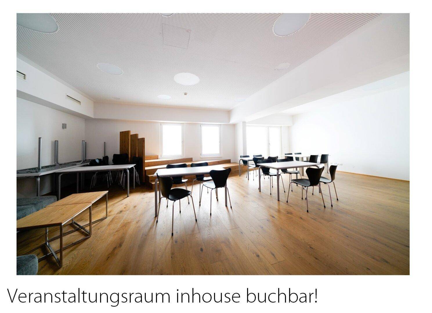 Veranstaltungsraum buchbar