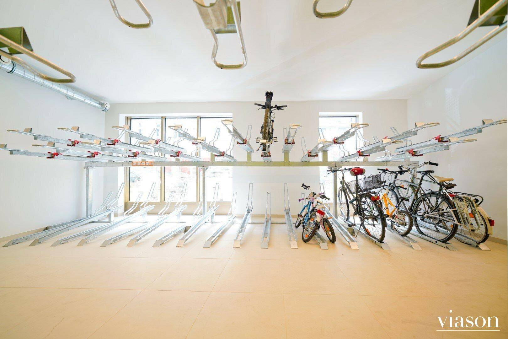 Fahrradraum im Haus