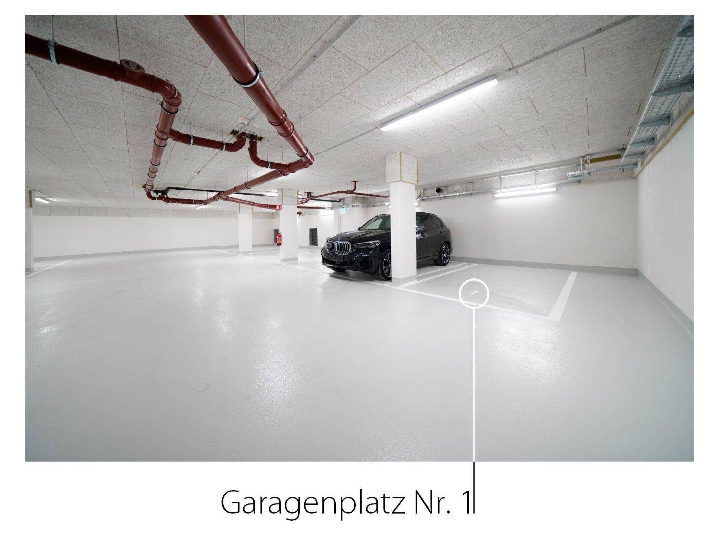 Garagenplatz Nr. 1