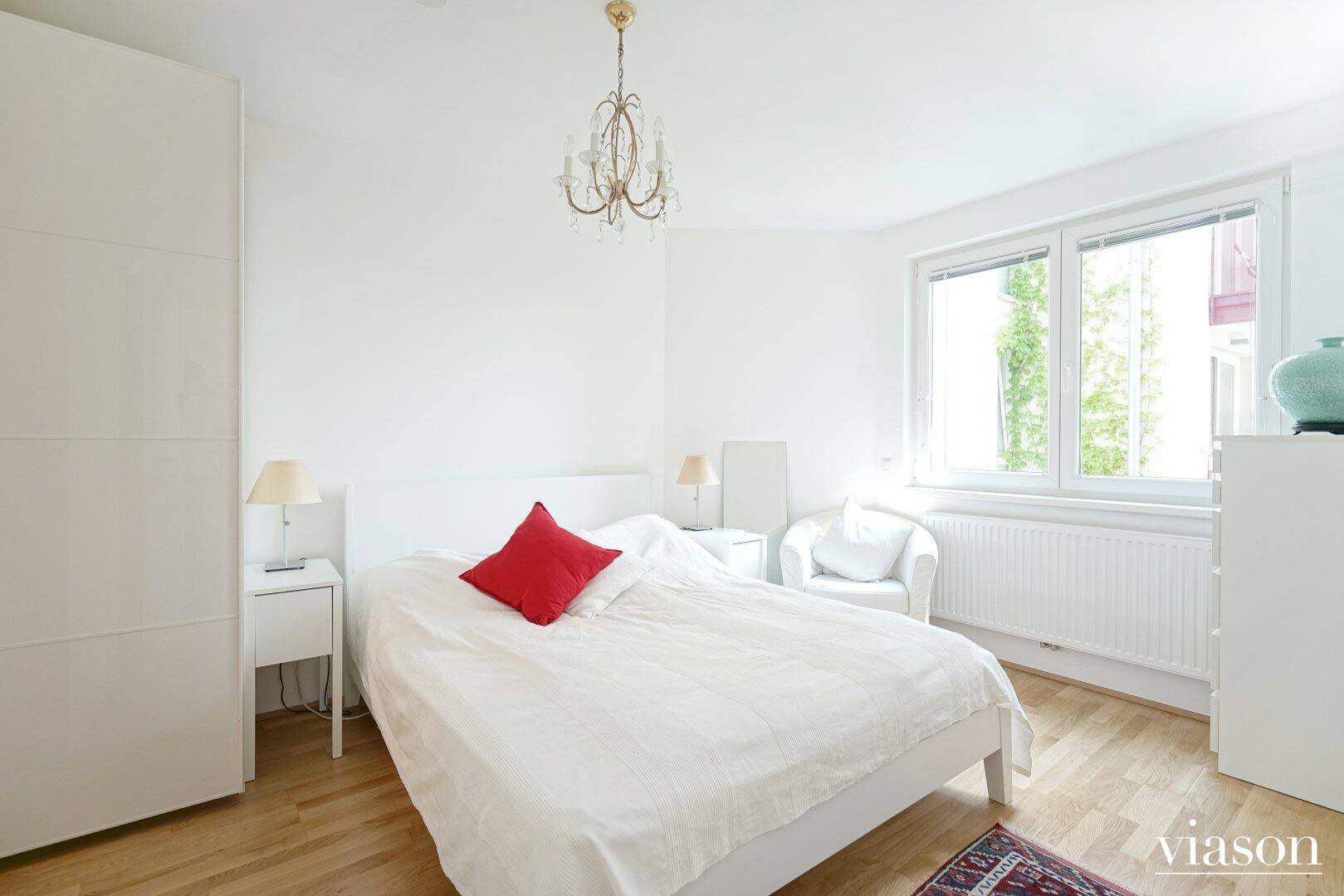 Elternschlafzimmer Innenhof
