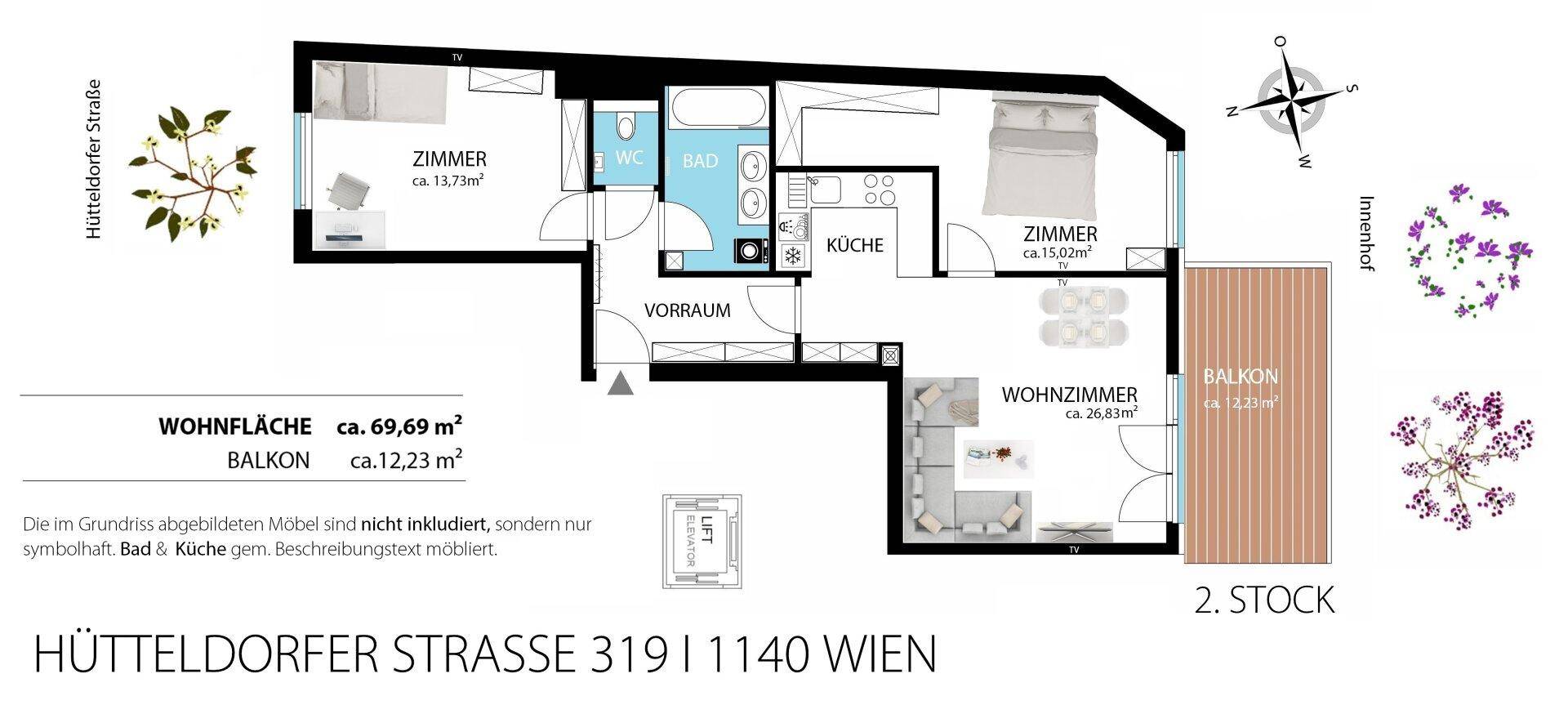 Grundriss 2D