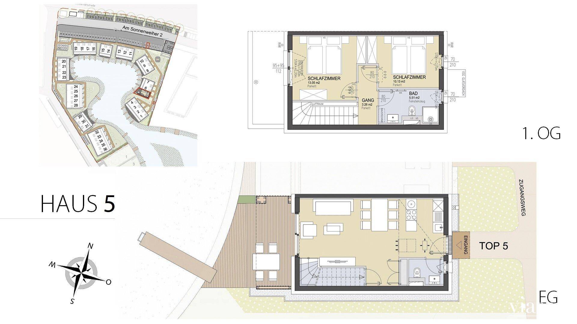 Haus 5 - Gesamtlageplan