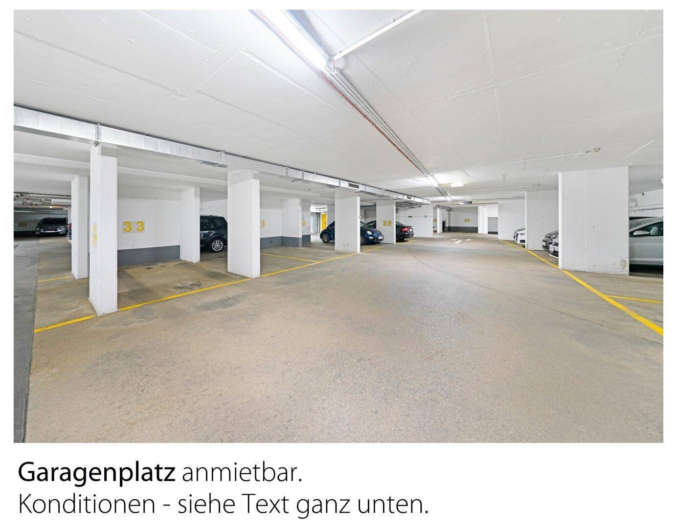 Garagenplatz anmietbar