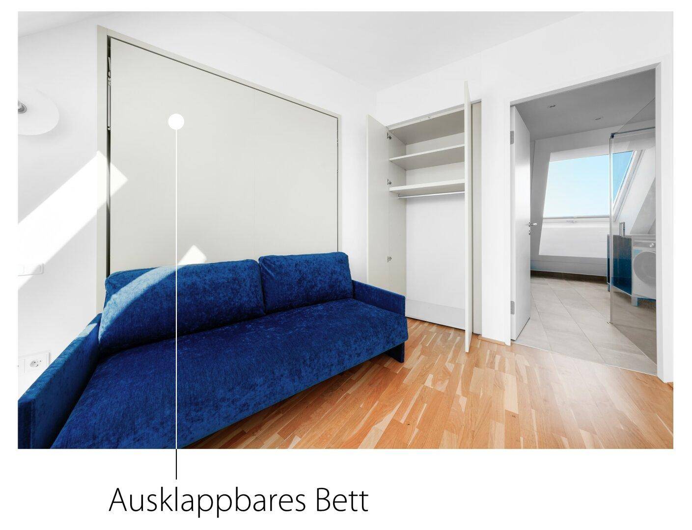 Ausklappbares Bett