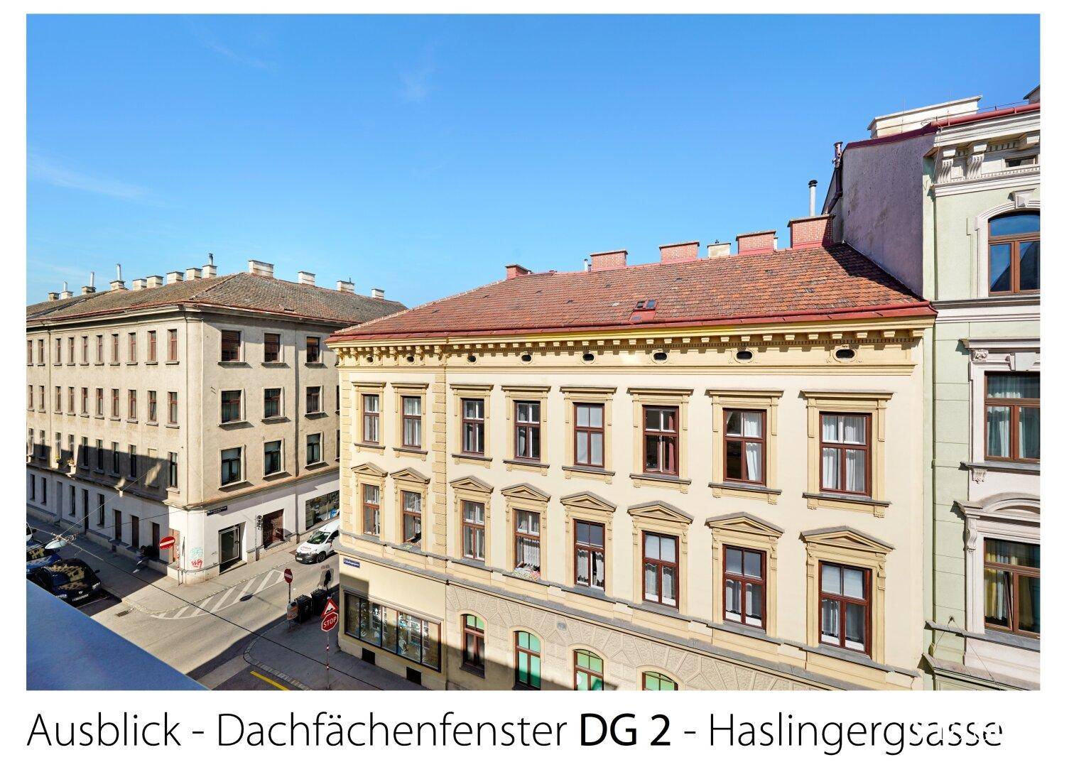 Ausblick Dachflächenfenster DG 2