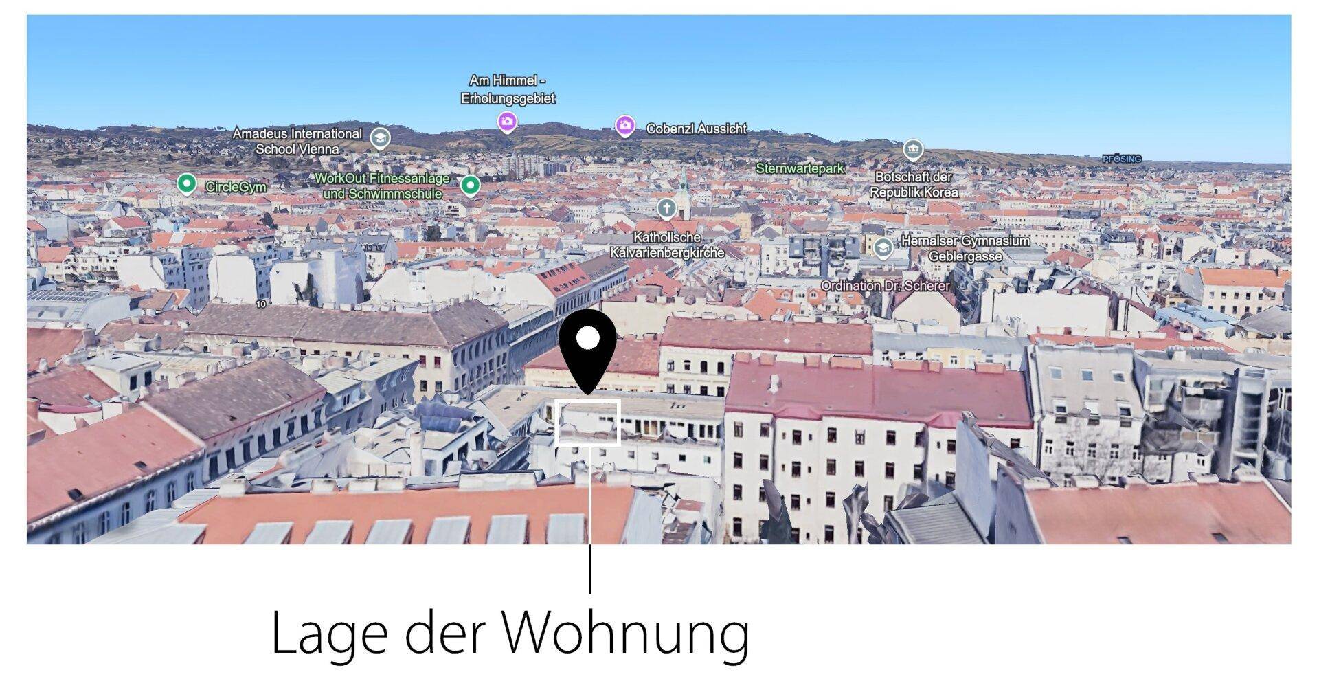 Lage der Wohnung